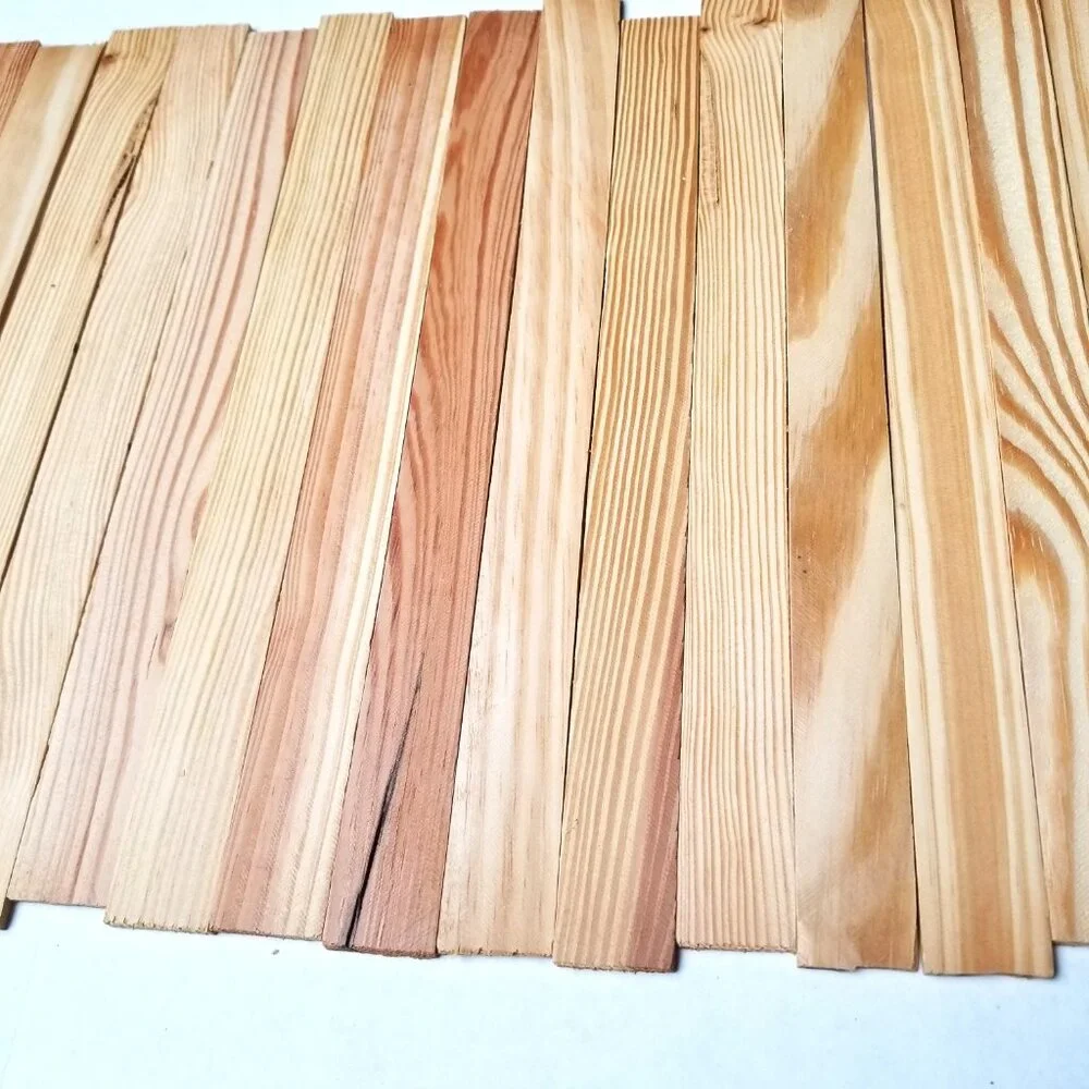 Wood Craft Sticks 12 Inch Natural Unfinished 50 Pieces DIY Projects